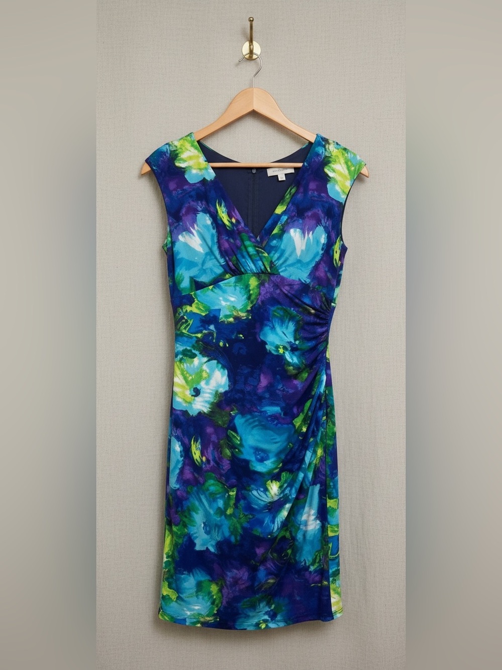 American Living Padded Shoulder Sheath Dress Size 10